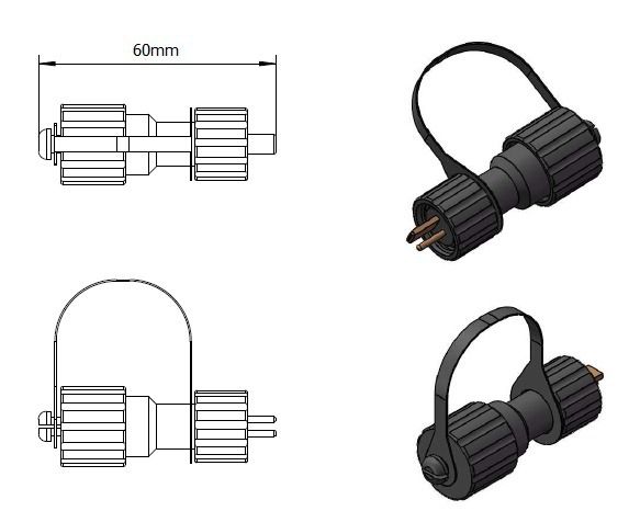 System Decor Adapter ALT-NEU (Trafo 495-00 in Verbindung mit neuen Sys. Decor Art) - System Decor Adapter ALT-NEU (Trafo 495-00 in Verbindung mit neuen Sys. Decor Art)