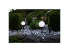 Décoration solaires Globus - Weiss, Lichtfarbe Warmweiss