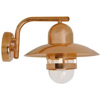 Nibe, Wandleuchte, Kupfer - E27, max. 60W, IP54