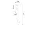 Playlight 24V Erdspiess 20x - Set mit 20x Erdspiessen