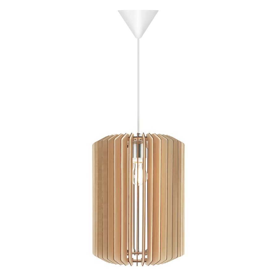 Asti 30, Pendelleuchte, Holz - E27, IP20, max.40W