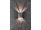 Fold 10, Wandleuchte, Nickel verzinkt - LED Modul, 7,4W LED, IP54