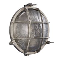 Polperro, Wandleuchte, Nickel - E27, max. 12,5W, IP64