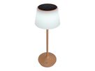 Solar- Akkutischleuchte EMMI almond inkl. CCT  Touch H: 38 cm - LED-Modul, 3W, IP44
