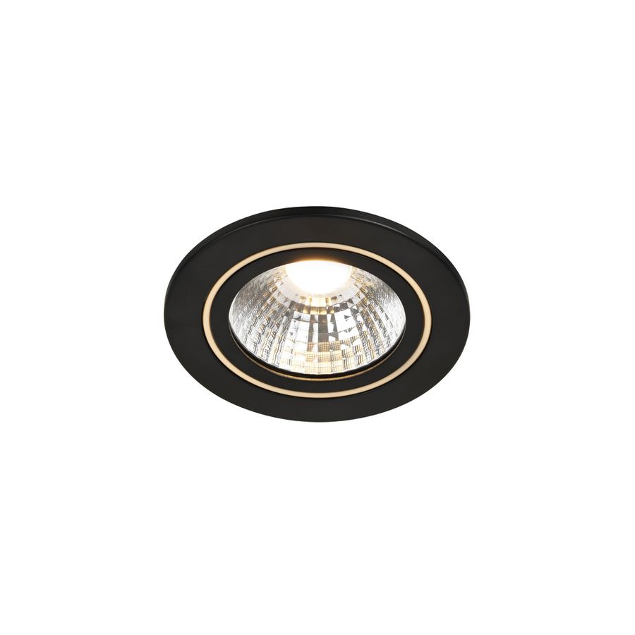 Alec  1-Kit Downlight Schwarz - IP44, LED Modul