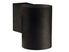 Wandleuchte Tin Maxi - 1xGU10 (exklusiv), max.35W, IP54, schwarz, dimmbar (optional Leuchtmittel), D=76mm, H=105mm