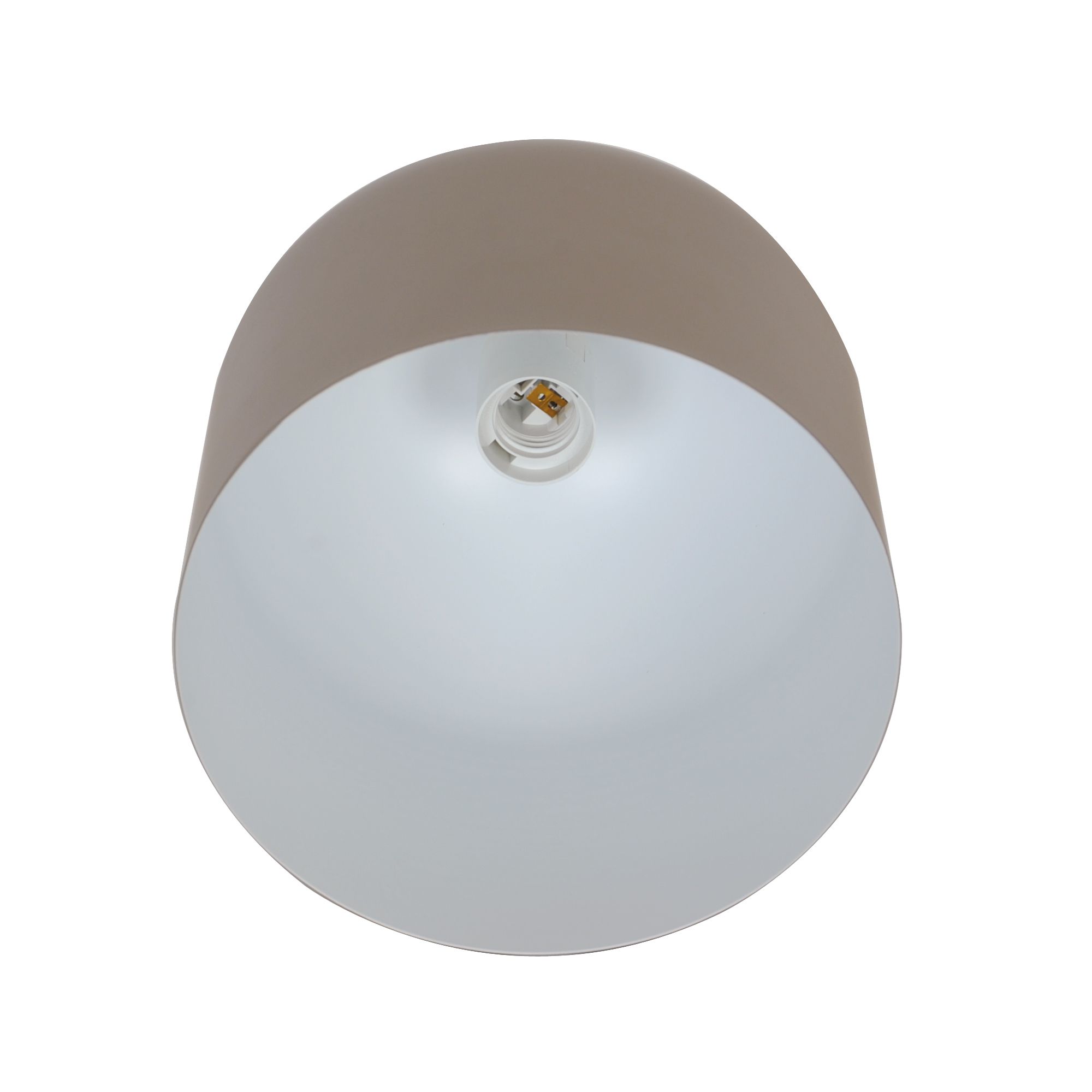 Pendelleuchte Gaston Hell braun - E27, IP20, 230V