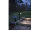 Solar Spotlight Powerspot - Indoor, Outdoor, Warmweiss, Schwarz