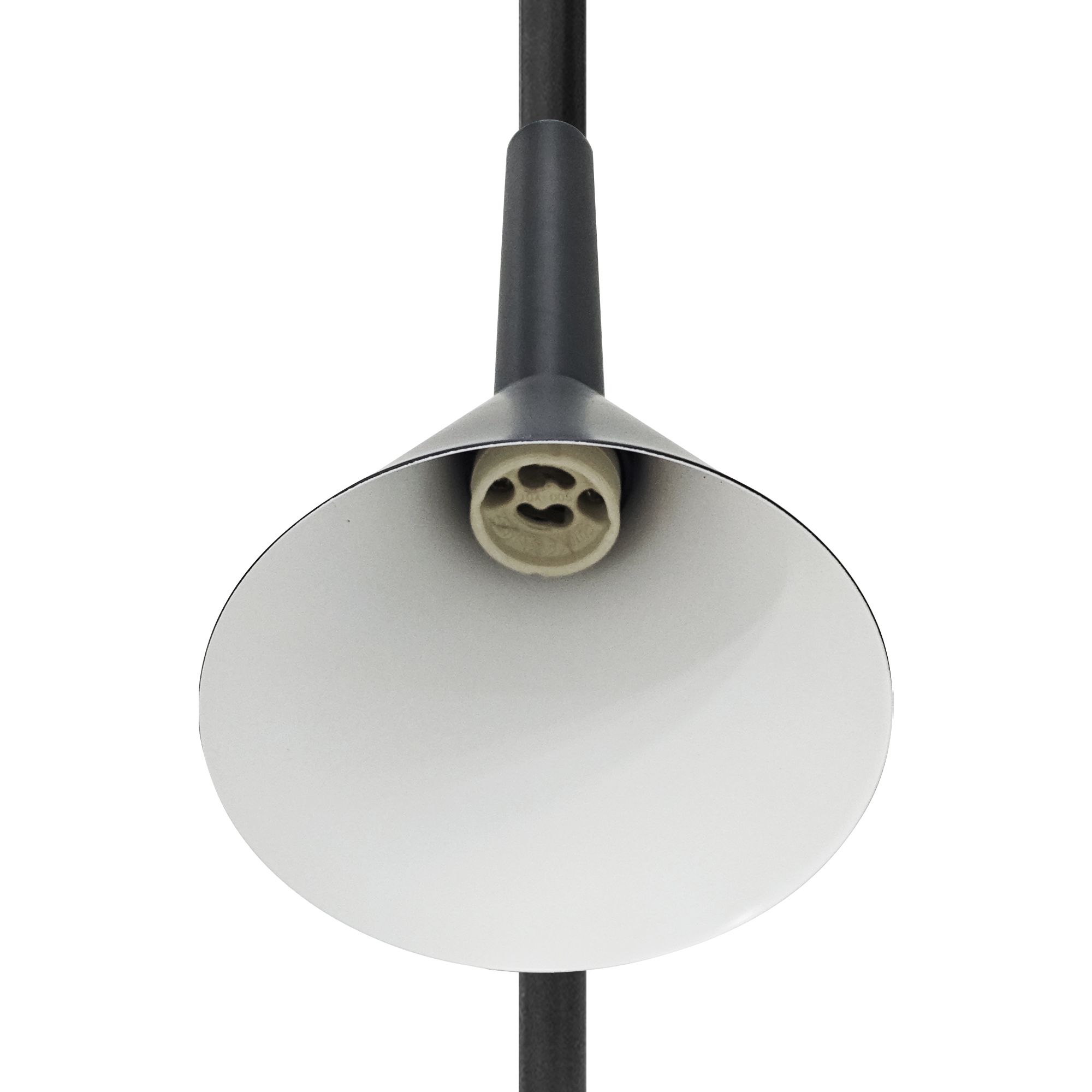 Stehlampe Kelvis Schwarz - GU10, IP20, 230V
