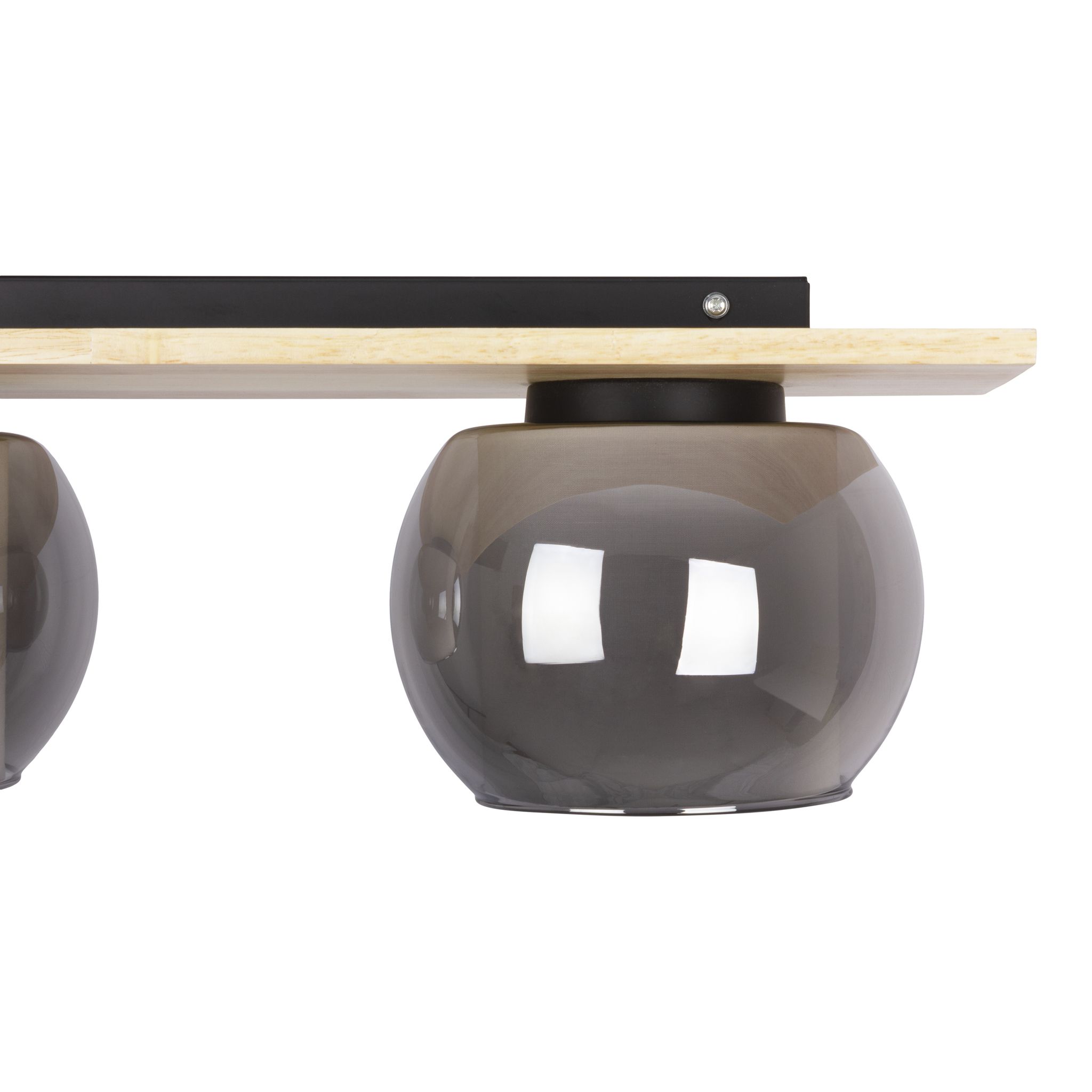4er Spot Pendelleuchte TEXAS L:90cm smokey exkl. Leuchtmittel - E27, IP20, 230V