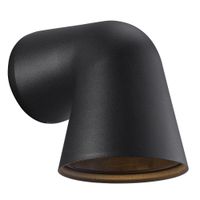 Front Einzel, Wandleuchte, Schwarz - GU10, max. 28W, IP44