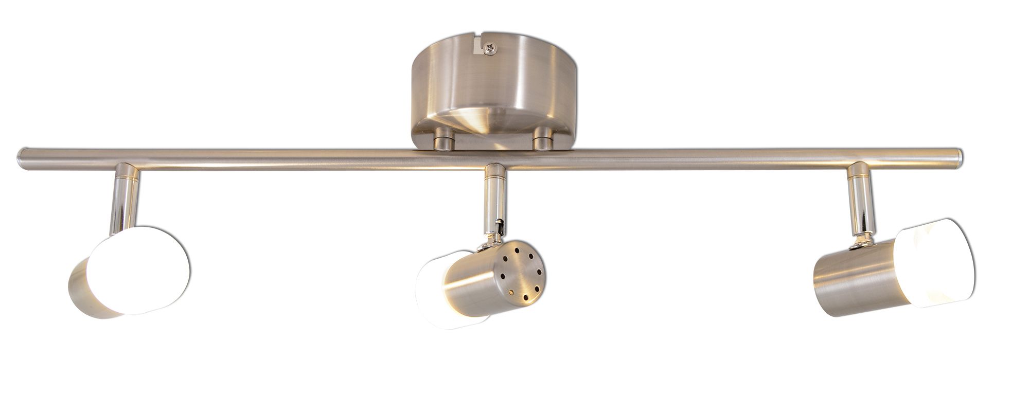 3er LED-Wand-u. Deckenspot Malaga - LED fest verbaut, 3000K, warmweiss