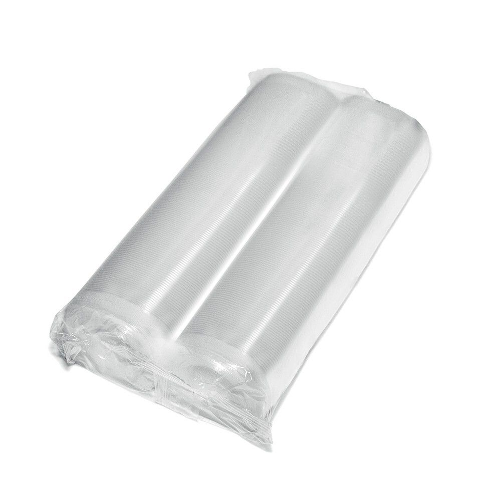 50 sacchetti 20x30cm per dispositivo a vuoto ELTAC VC 85 - 2 Folienrollen 20x600cm