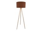Stehleuchte  ARDITA  H: 152cm mocha mousse - IP20, E27, Braun