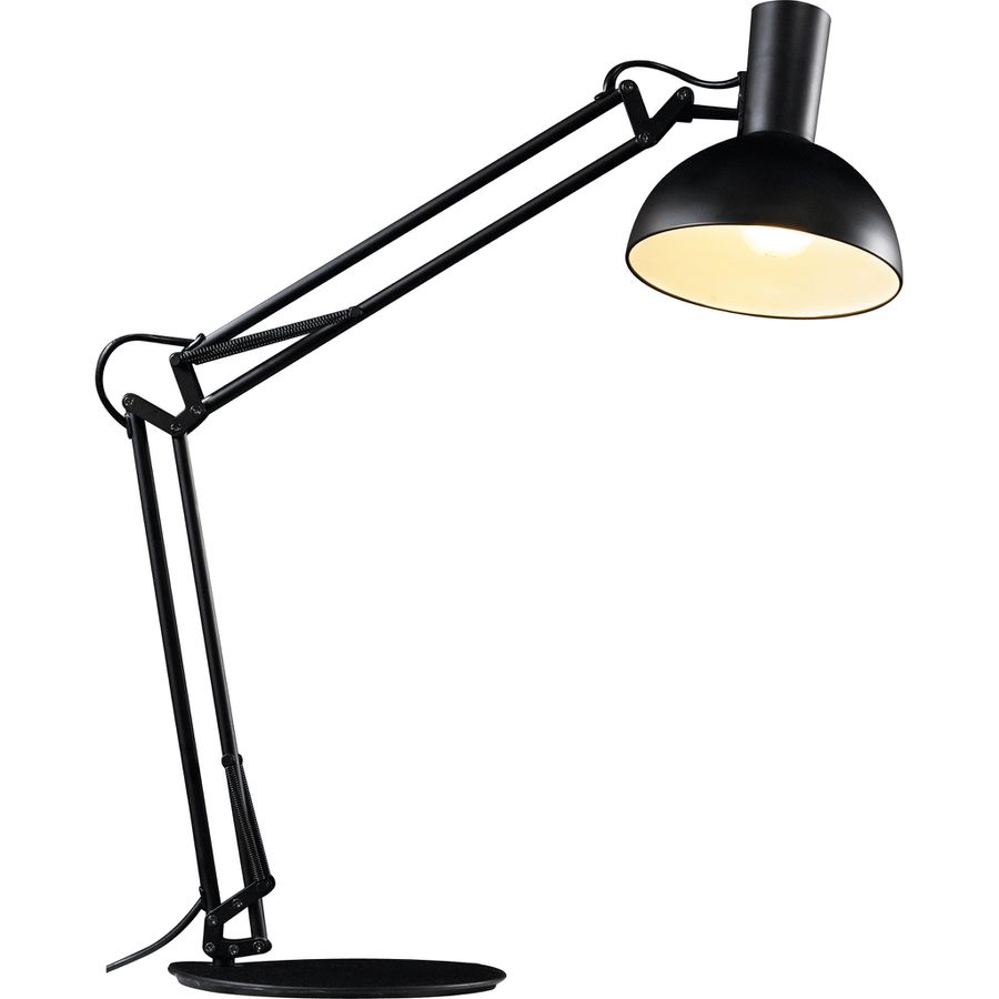 Arki, Tischleuchte/Klemmleuchte/Wandleuchte, Schwarz - exkl. E27 Leuchtmittel, max. 60W, IP20