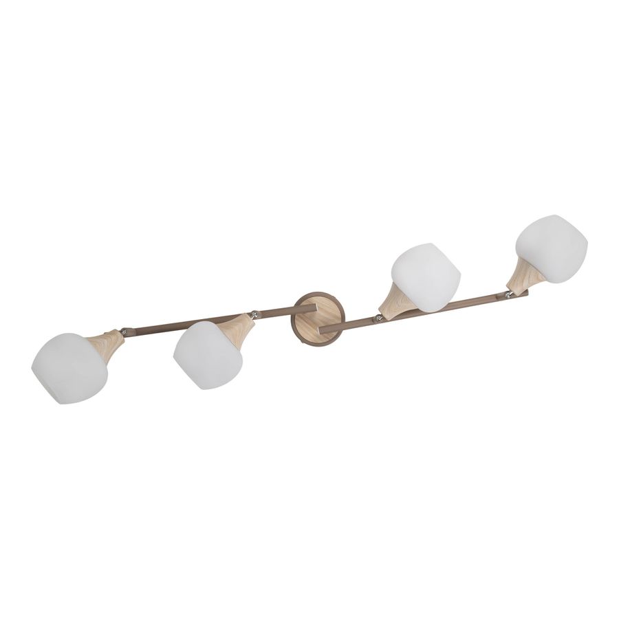 4er Deckenleuchte  MONACO  L: 70cm beige - IP20, E14, Beige