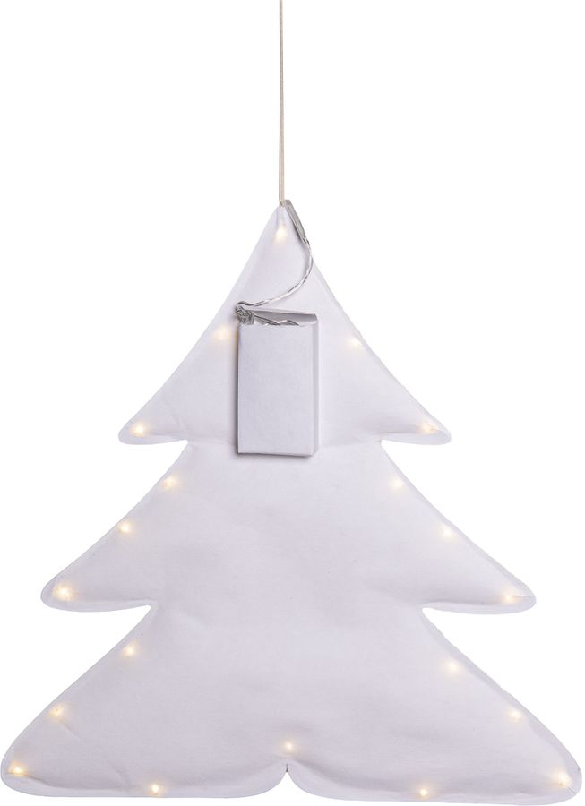 Hängende Decoration Milla - Indoor, Warmweiss, Weiss
