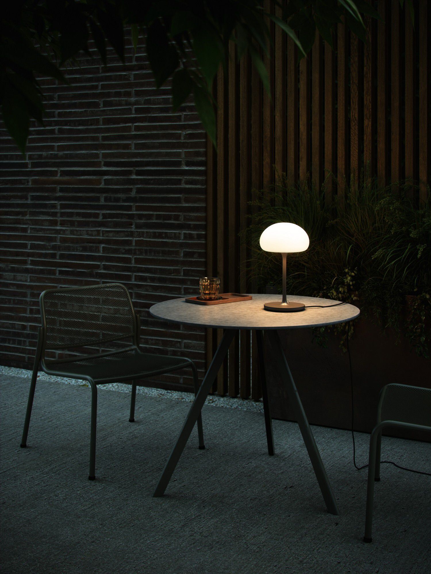 Sponge On A Stick, Tischleuchte, Grau/Weiss - LED Modul, 5W, IP65