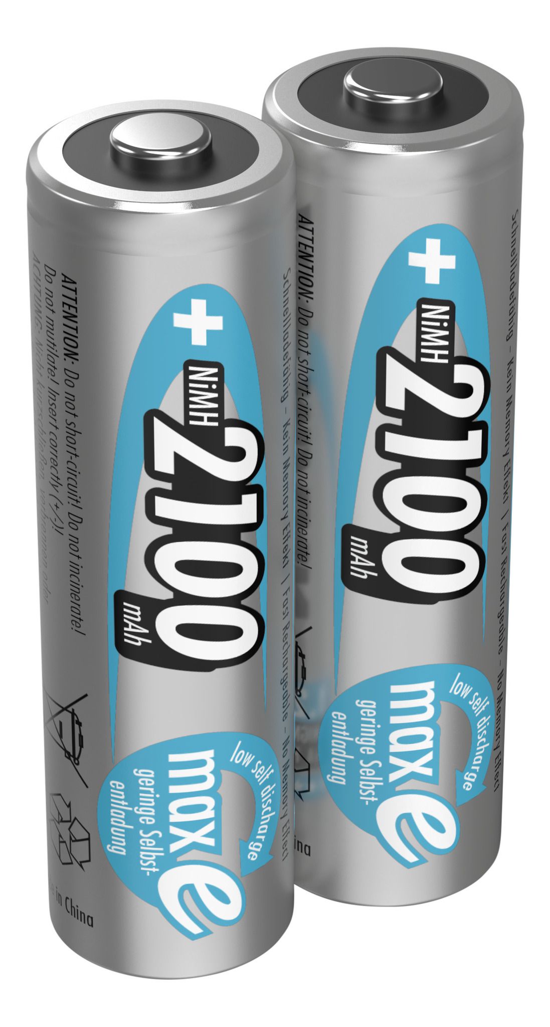 NiMH Akku Mignon AA - Akku NiMH, AA, 1.2V, 2100 mAH