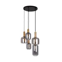 5er Pendelleuchte FUMO - E27, 200W, IP20