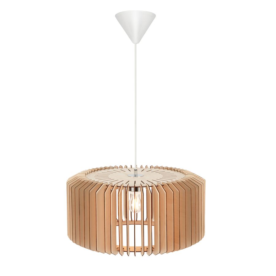 Asti 50, Pendelleuchte, Holz - E27, IP20, max.40W
