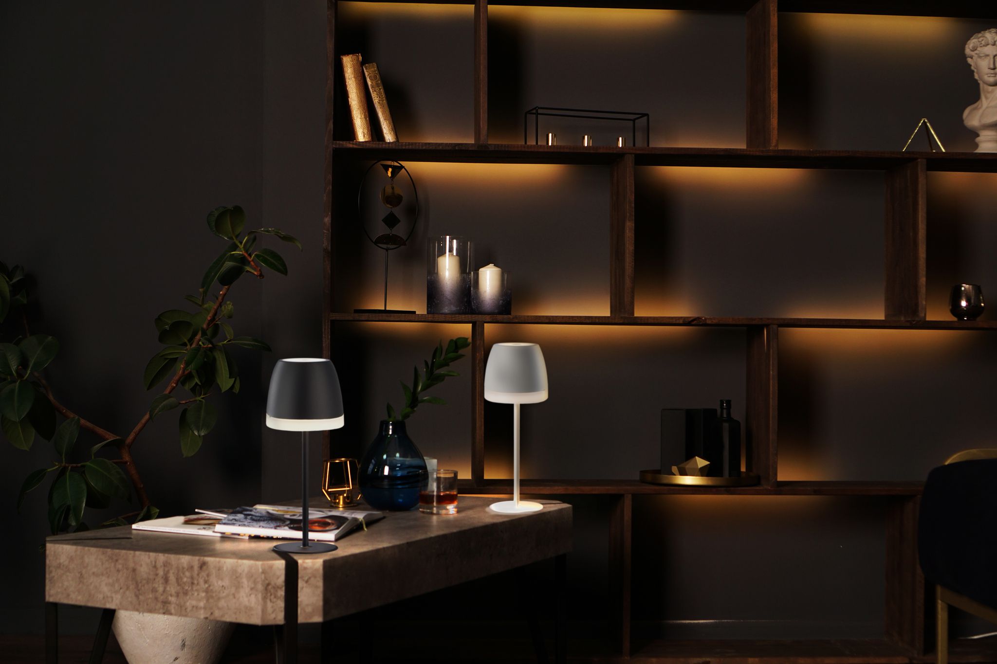 Modulo LED 6,9W con driver CRI 80 2700K - 2W, 100lm, 3000K, IP54, weiss, Touch dimmen