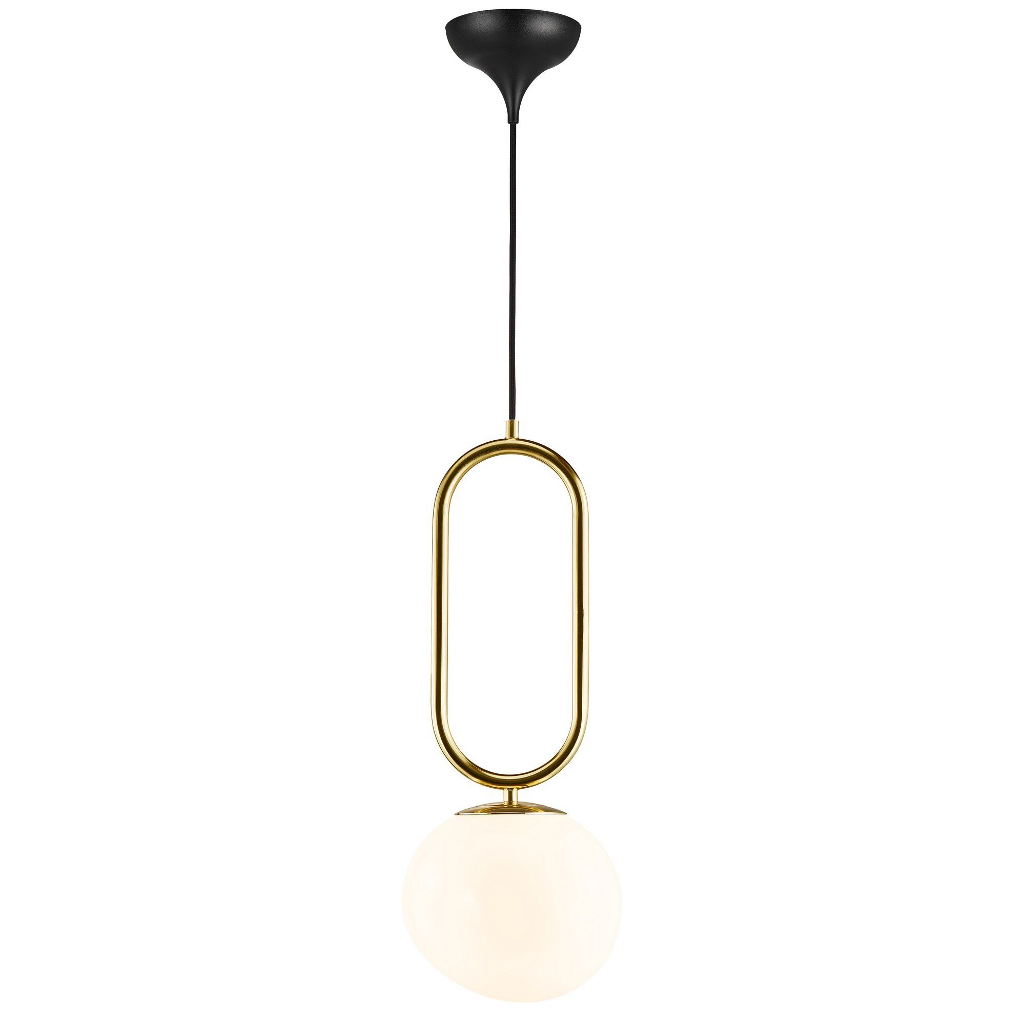 Shapes 27, Pendelleuchte, Messing - IP20, E27