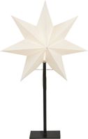 Papierstern on base FROZEN weiss 34x55cm 1 LED E14 - Papierstern on base FROZEN weiss 34x55cm 1 LED E14