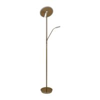 LED-CCT Stehleuchte  SAMIRO  inkl. Lesearm H: 180cm messing matt - IP20, LED-Modul, Messingmatt