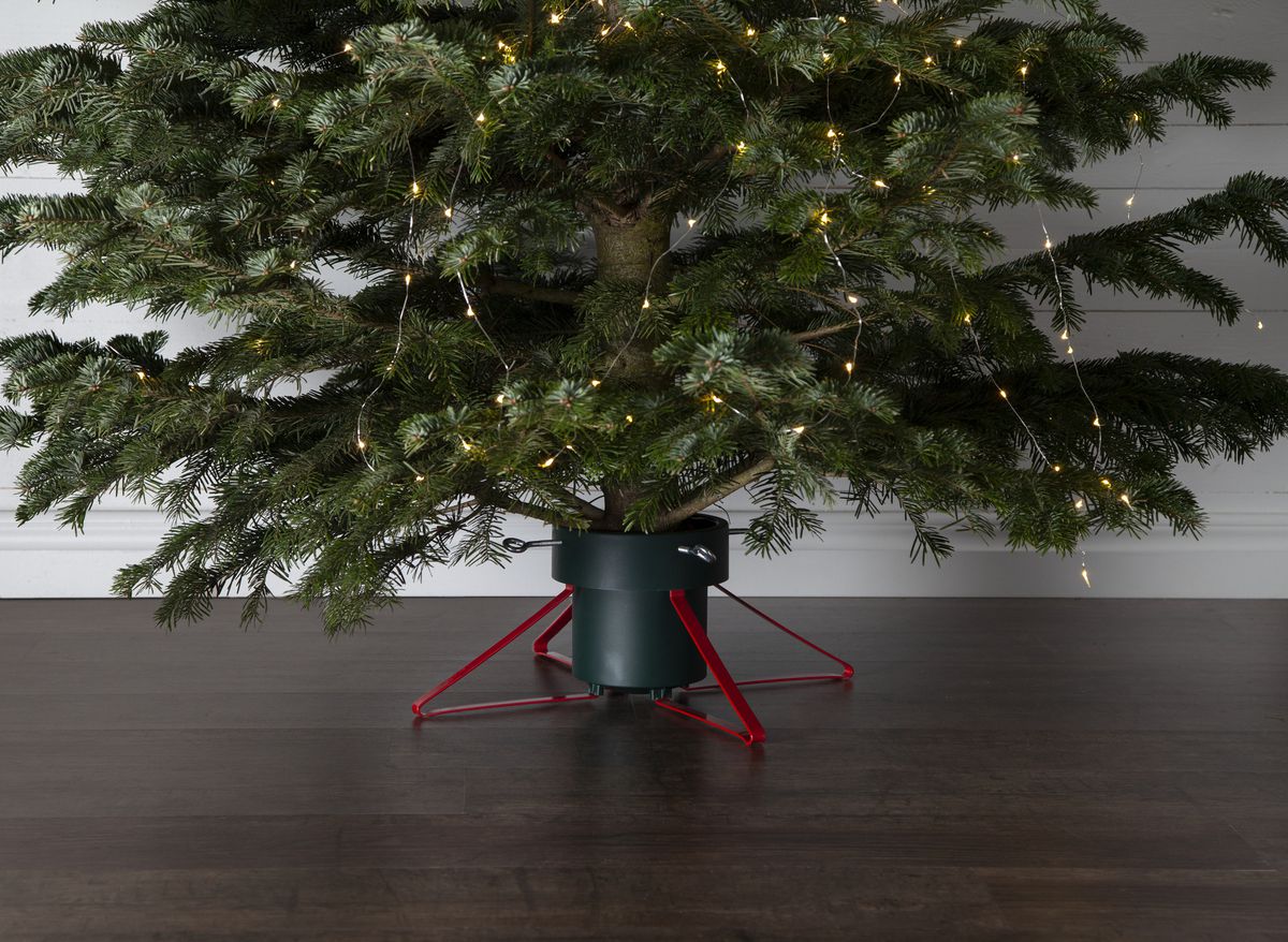 Universeller Standfuss für Weihnachtsbäume - 57x 57x 21cm, grün