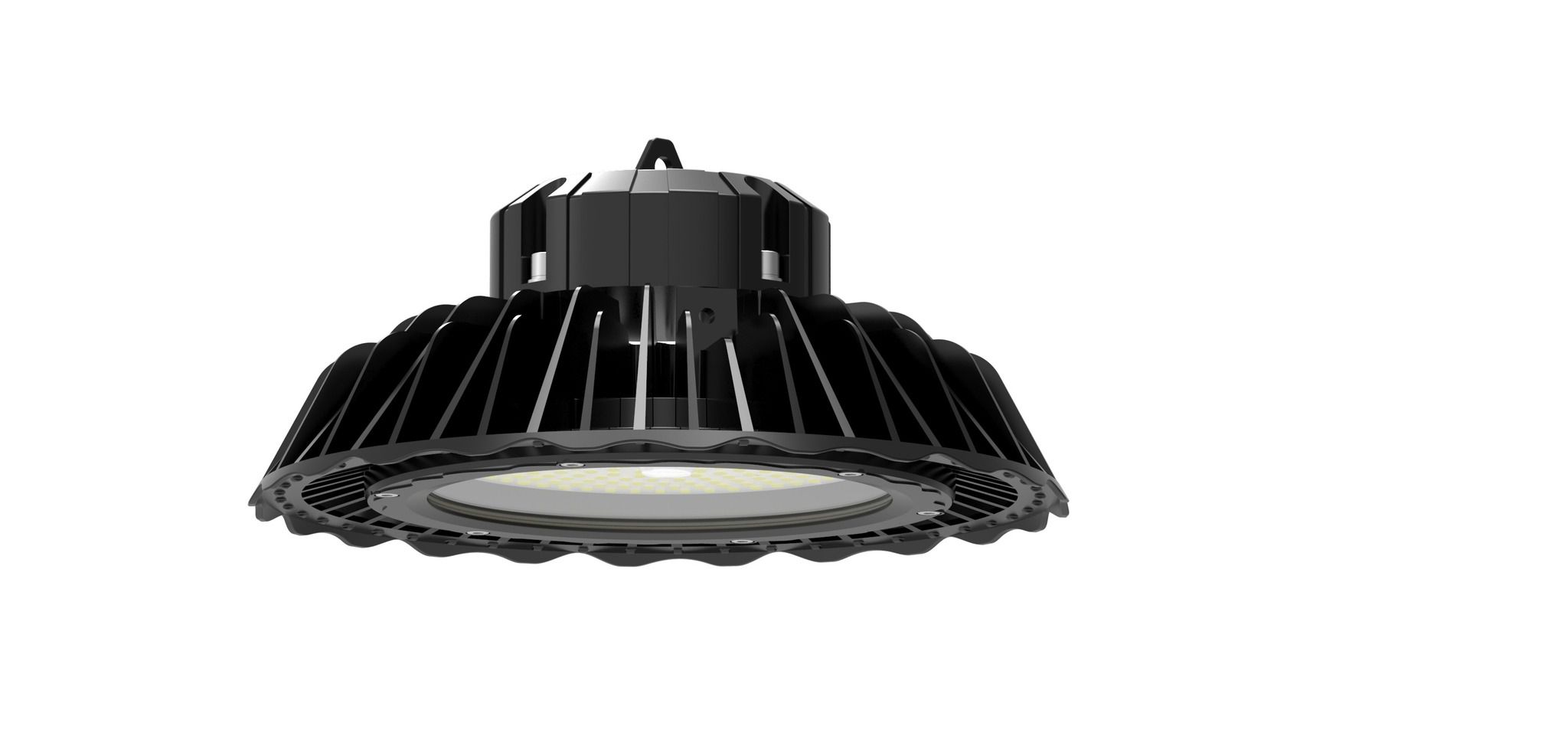 HiCloud LED 200W - 240W, 36000lm, 5000K, IP65, schwarz, nicht dimmbar, a. A. DALI