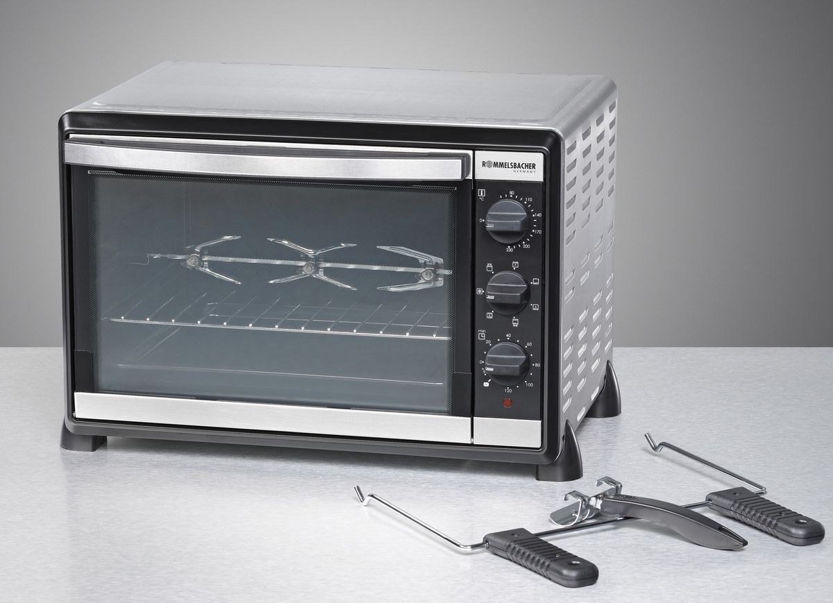 Forno posteriore e griglia BG 1805 - Back & Grill Ofen, Edelstahl, 1800W