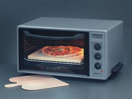 Pizza-/ Brotbackstein Set PS 16 - Pizza-/ Brotbackstein Set, Schamotte