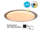 LED Deckenleuchte Locarno d:46cm - LED fest verbaut, 2700-6500K, warm-kaltweiss