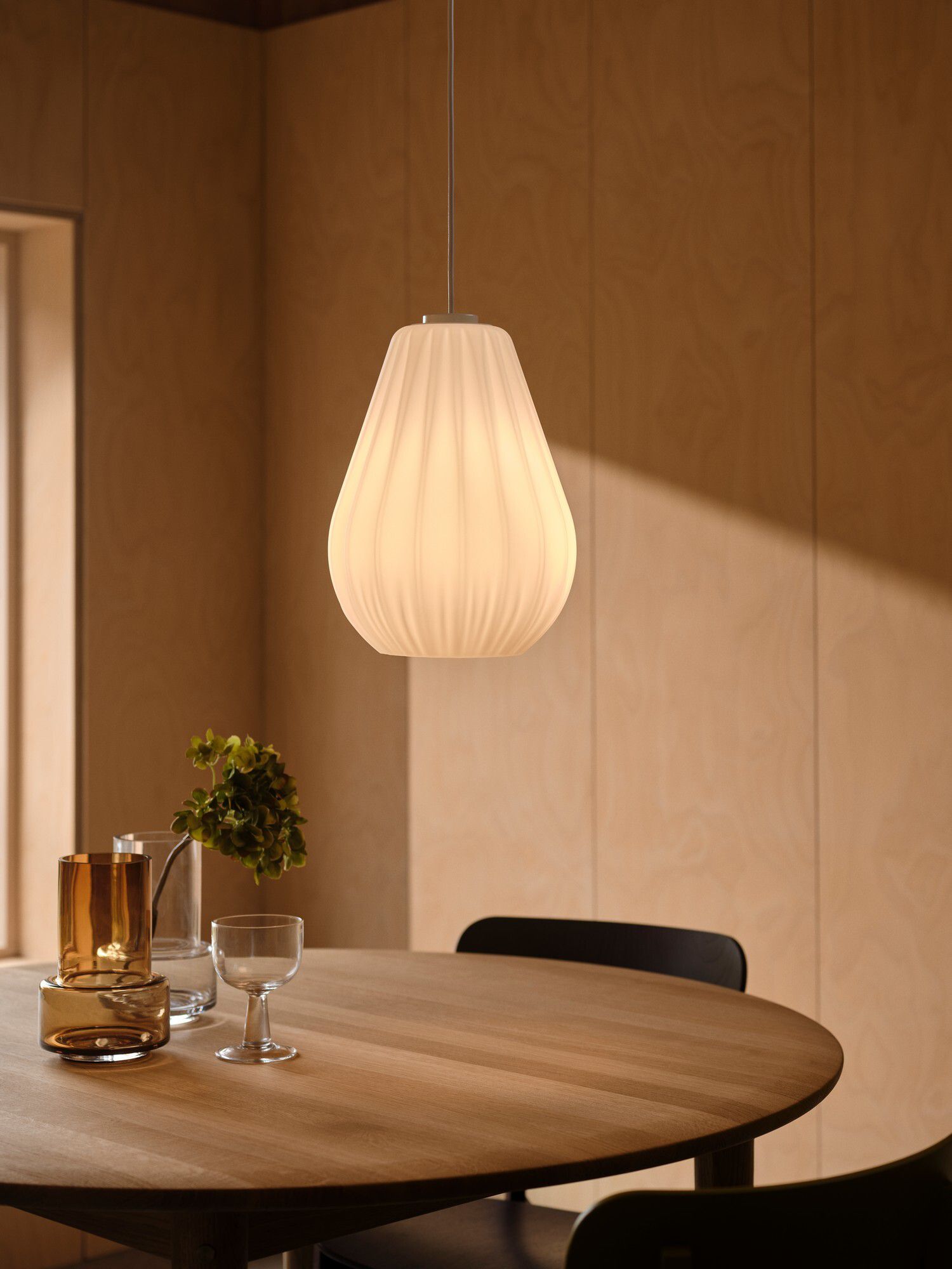Pendelleuchte Sallino Opal weiss - E27, IP20, 230V