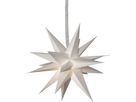Papierstern December - IP20, Weiss