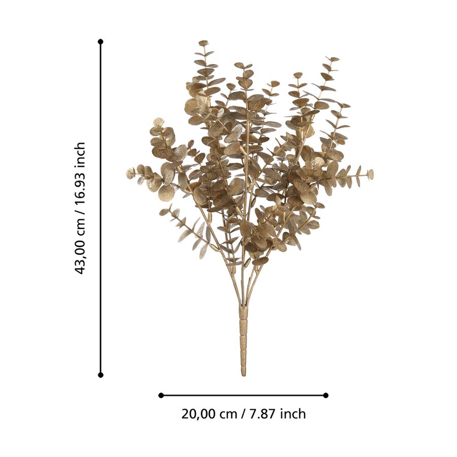 BLÄTTERZWEIG H-430 GOLD MIADOL - BLÄTTERZWEIG H-430 GOLD MIADOL