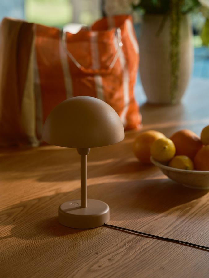 Akkuleuchte Ellen To-Go  Braun - 2.5W, LED-Modul, IP44