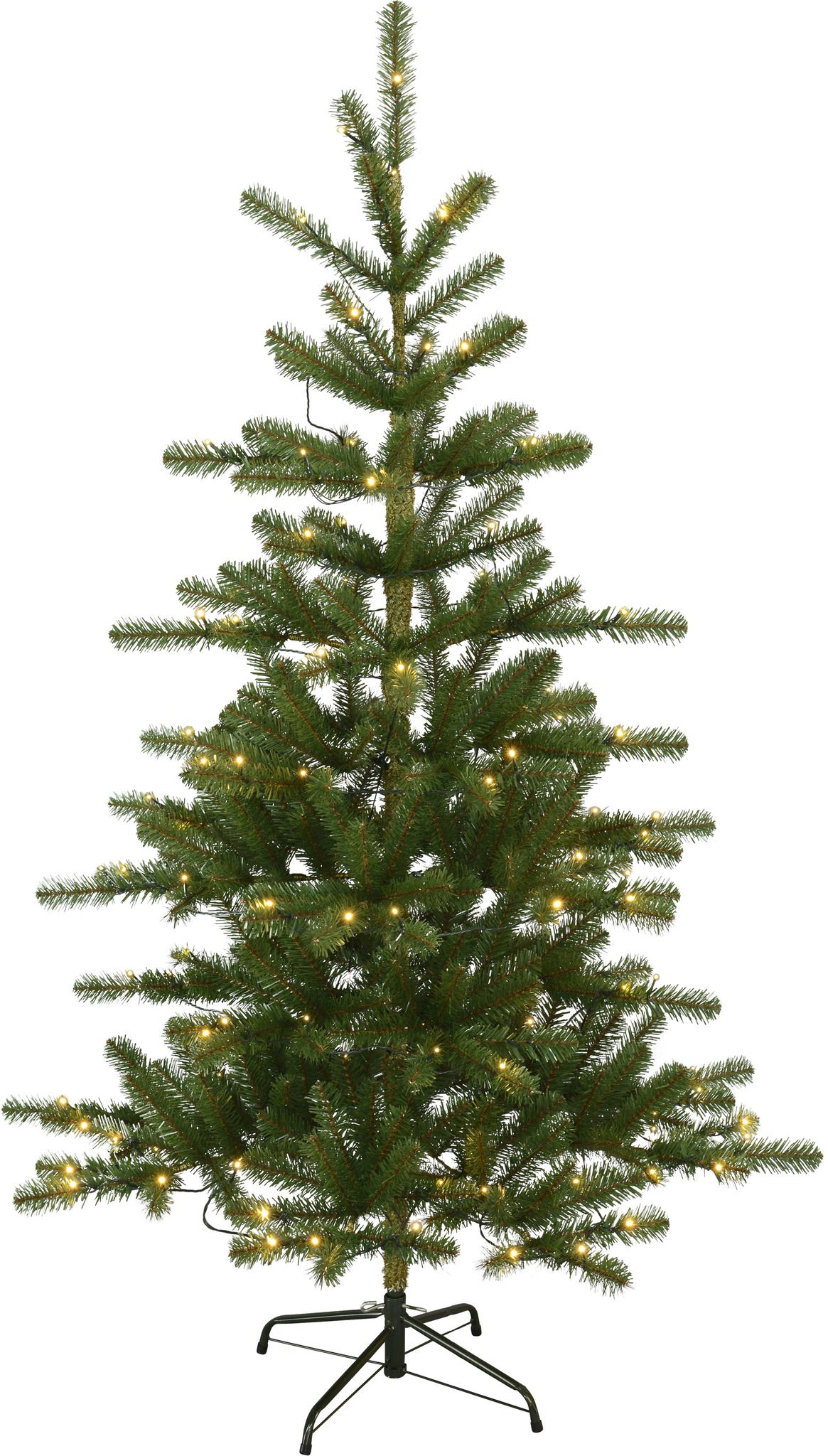 Weihnachtsbaum LED Visby - Grün, 120 LED's, 180 cm Höhe