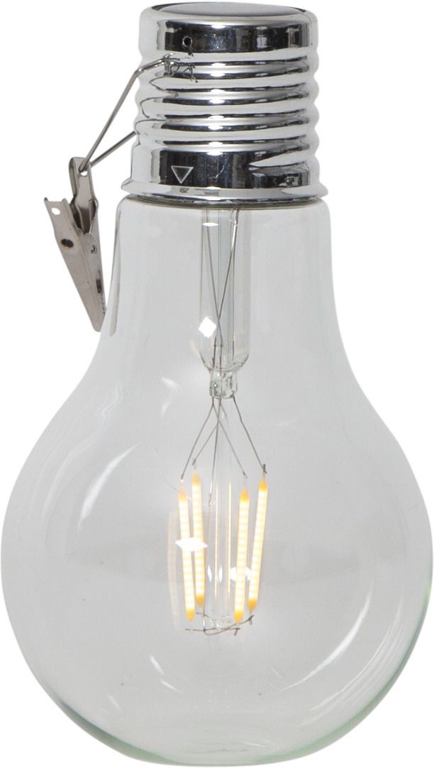 Solar Decoration Fille - Transparent, Lichtfarbe Warmweiss