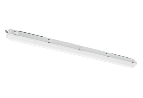 LED Feuchtraumleuchte Duster (1500) - 28-50W, 4480-8000lm, 3000/3500/4000K, IP65, CRI 80, 160°, grau, nicht dimmb., L=1500mm, B=77mm, H=7