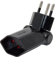 Presa multipla mobile Clip-Clap 1xT.13 - 1xT13, Stecker T12,180° klappbar, inkl. Kinderschutz