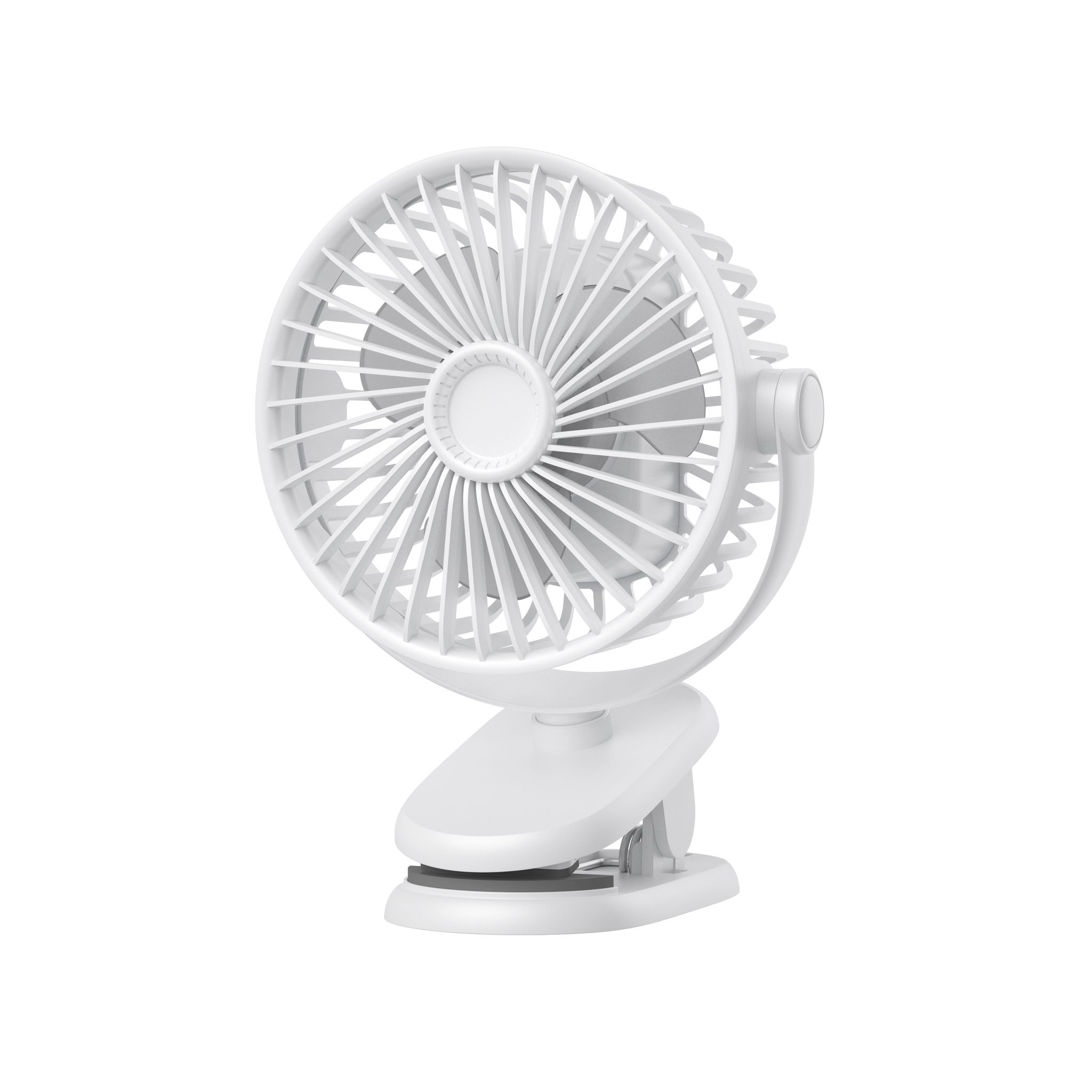 METEO Klemmventilator - 2400mAh, inkl. USB-C Kabel, wiederaufladbar