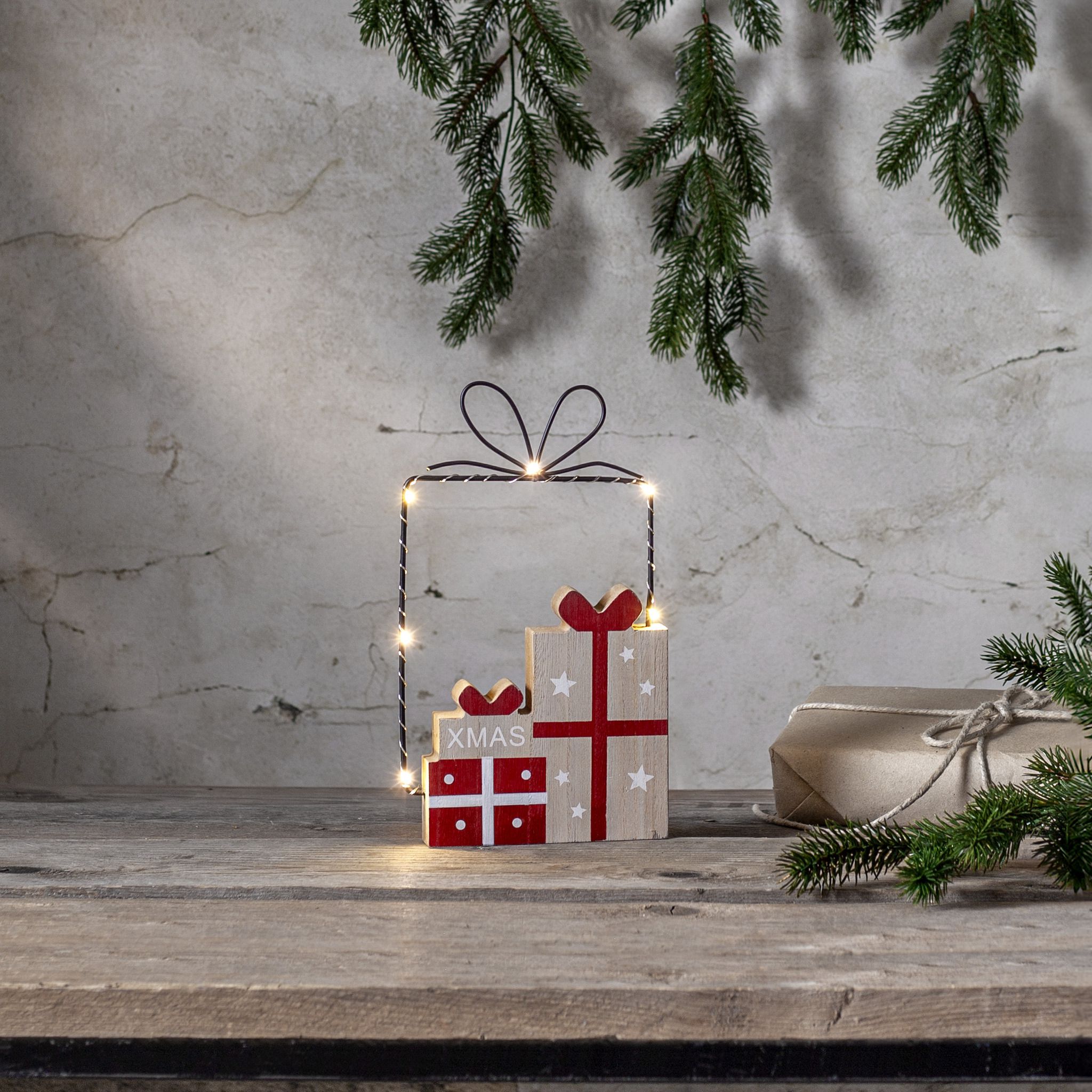 Indoor Decoration JOLLY - IP20, Warmweiss,Rot