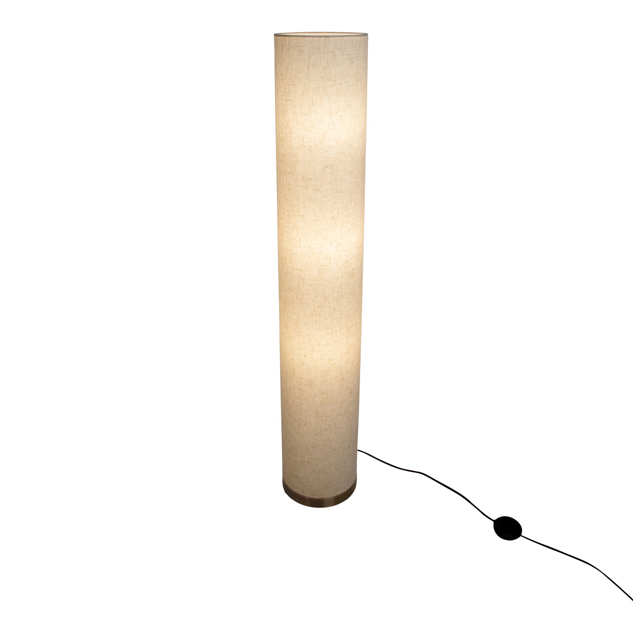 Stehleuchte BEATE natur H: 110 cm - E27, IP20, 40W, 230V