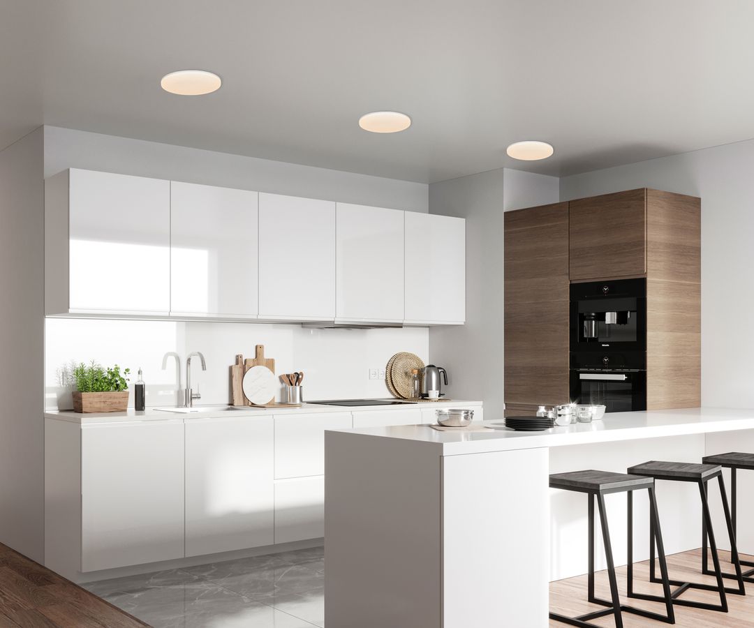 Vic 35, Deckenleuchte, Built-In, 3000K, Weiss - Vic 35, Deckenleuchte, Built-In, 3000K, Weiss