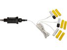 Batterie Eliminator 3xAA - Indoor, Schwarz, 2cm Höhe, keine Timerfunktion