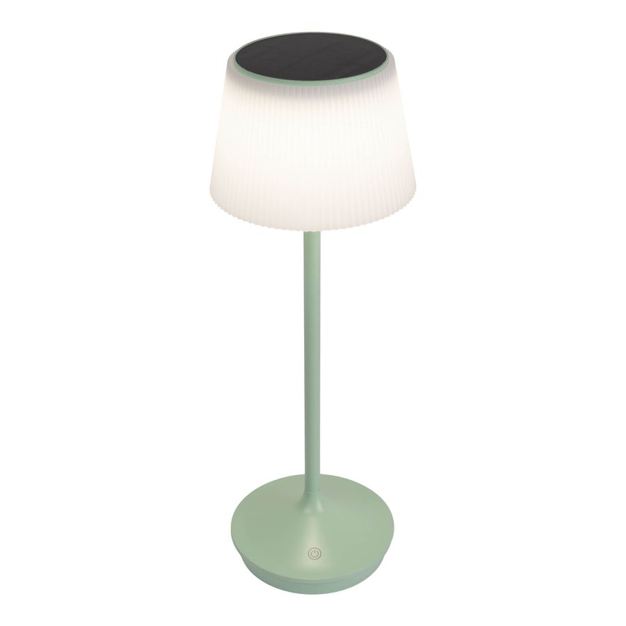 Solar- Akkutischleuchte EMMI mint inkl. CCT  Touch H: 38 cm - LED-Modul, 3W, IP44