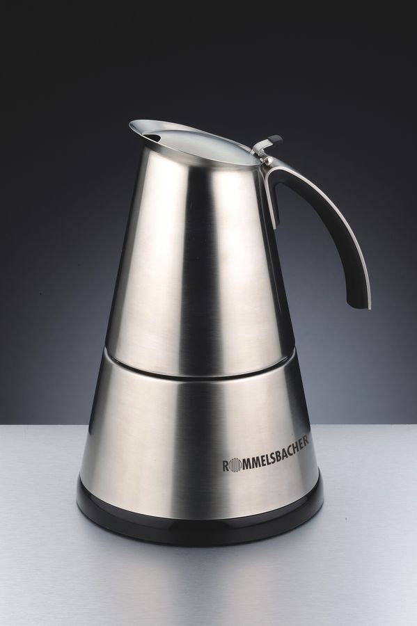 Macchina da caffè espresso, ElPresso Deluxe EKO 366/E - Espresso Kocher, Edelstahl, 365W