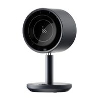 HEGION Tischventilator AF03 anthrazit - 3600mAh, inkl. USB-C Kabel, wiederaufladbar